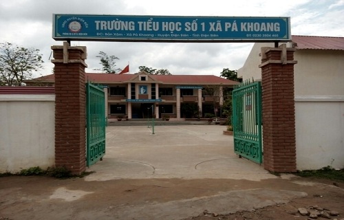 ảnh trường th số 1 pá khoang