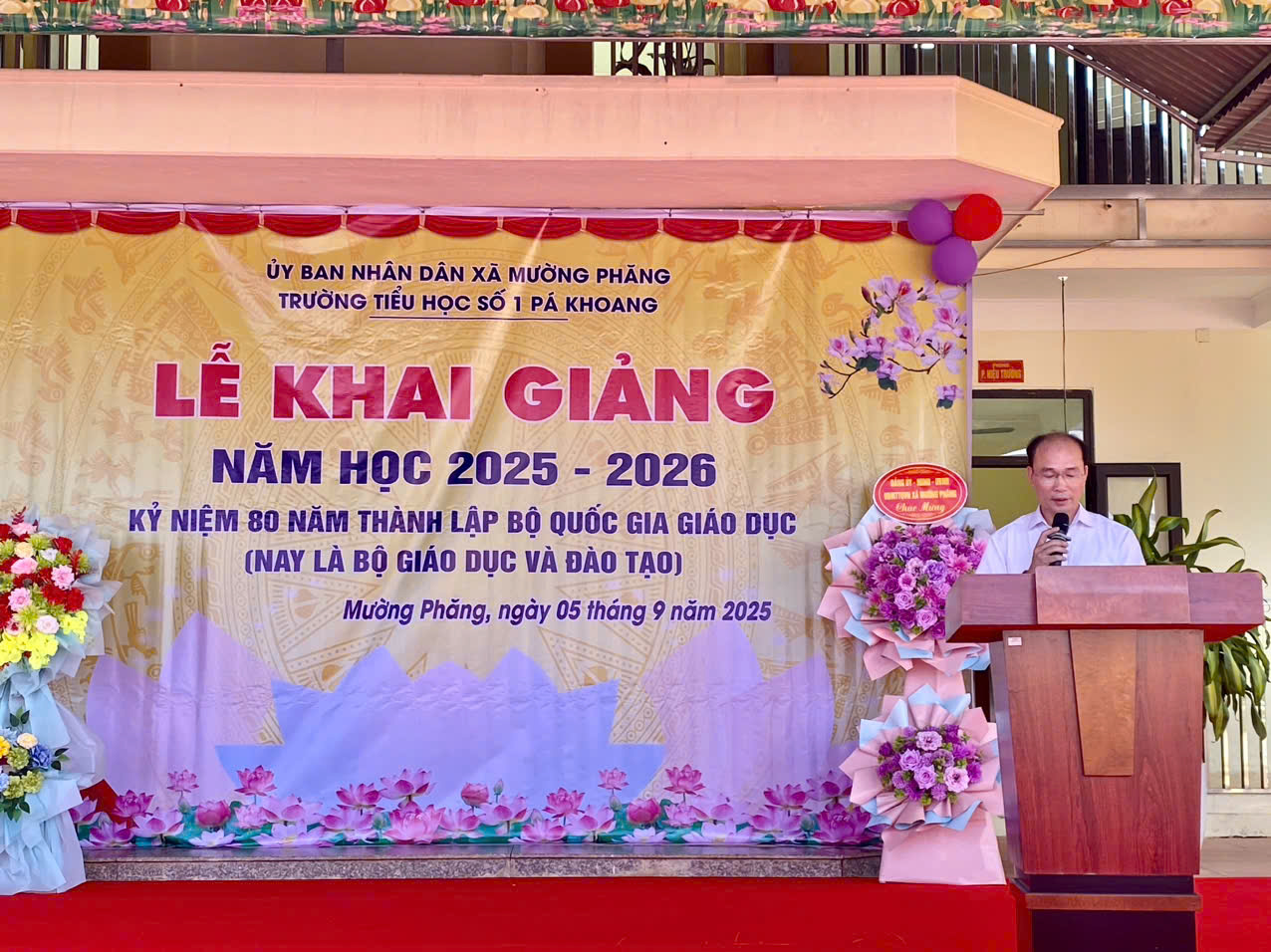 LỄ KHAI GIẢNG NĂM HỌC 2025 - 2026